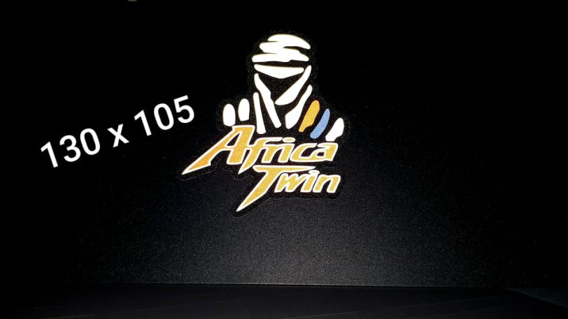 Reflective sticker - Bedouin + Africa Twin - 130 mm x 105 mm