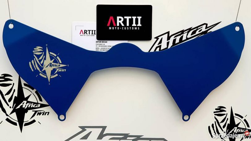 Forkshield METAL Africa Twin CRF 1000 2015 - 2019 DG DAK BLUE