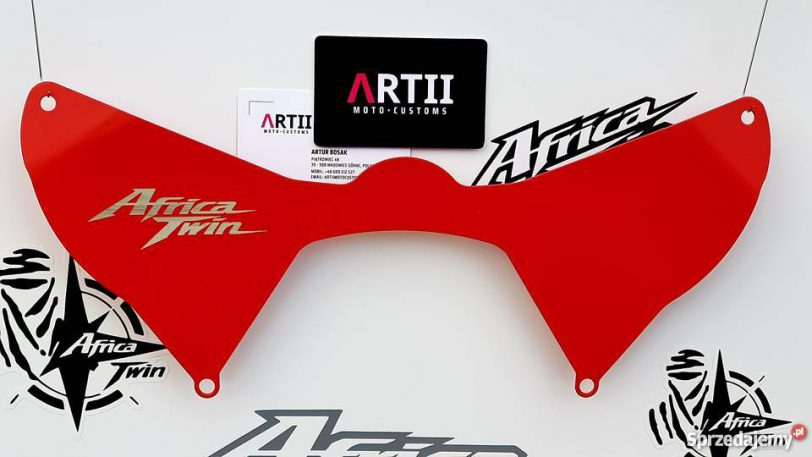 Forkshield METAL Africa Twin Honda CRF 1000 2015 - 2019 DG 2 RED