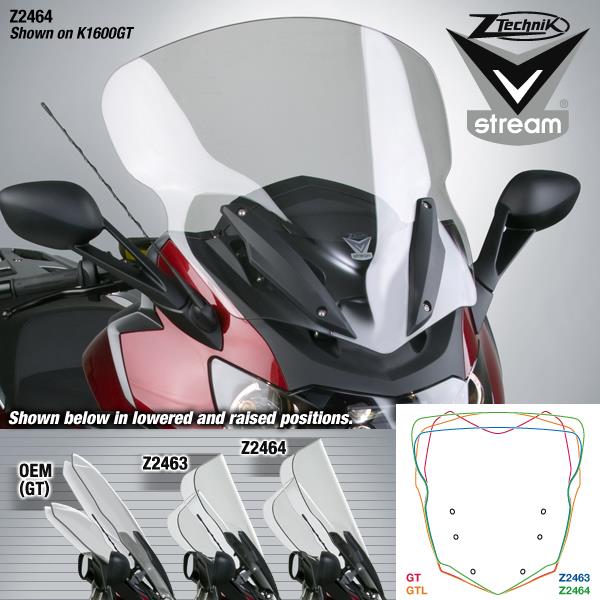 Szyba ZTechnik VStream Z2464 - National Cycle BMW K1600GT 11-