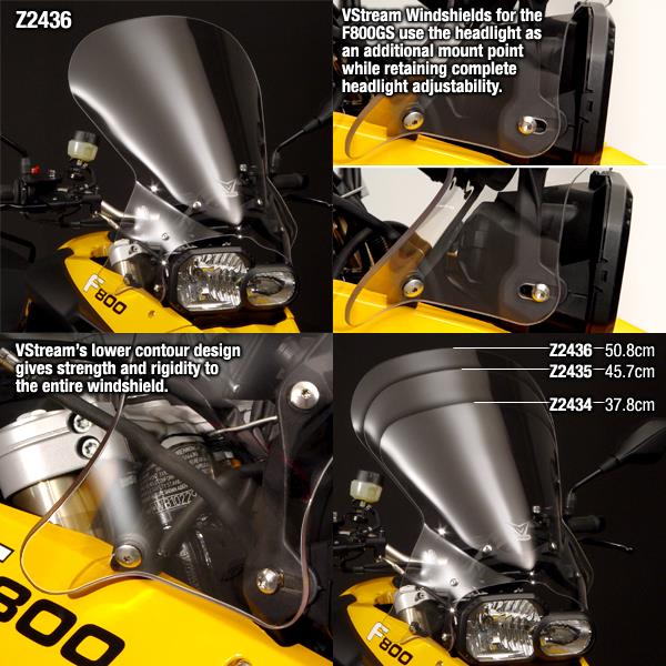 Szyba ZTechnik VStream Z2436 - National Cycle BMW F650GS Twin 08-