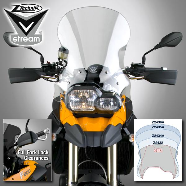 Szyba ZTechnik VStream Z2436A - National Cycle BMW F650GS Twin 08-