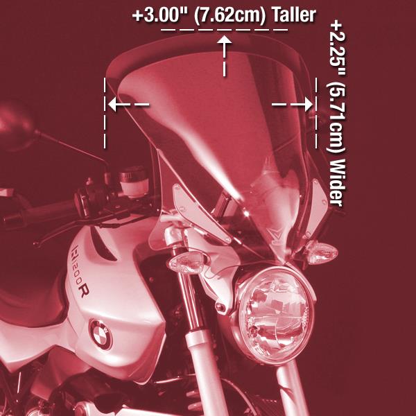 Szyba ZTechnik VStream Z2409 - National Cycle BMW R1200R 06-11