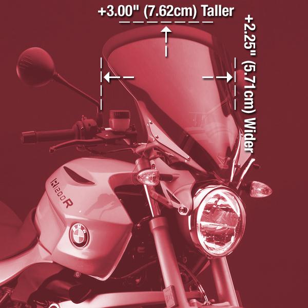 Szyba ZTechnik VStream Z2406 - National Cycle BMW R1200R 06-10