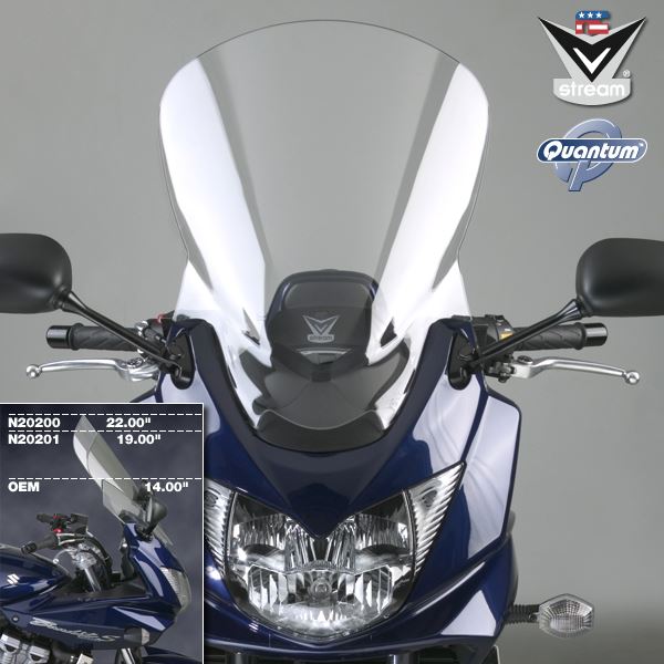 VStream windshield N20200 - National Cycle Suzuki Bandit 1250