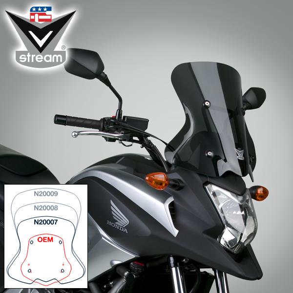 Szyba VStream N20007 - National Cycle Honda NC700X 12-