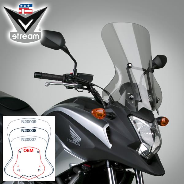 Szyba VStream N20008 - National Cycle Honda NC700X 12-