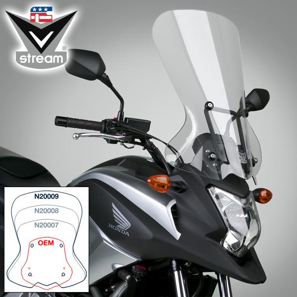 Szyba VStream N20009 - National Cycle Honda NC700X 12-