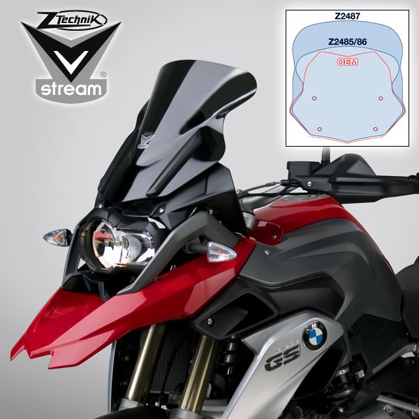 Szyba ZTechnik VStream Z2485 - National Cycle BMW R1200GS LC 13-