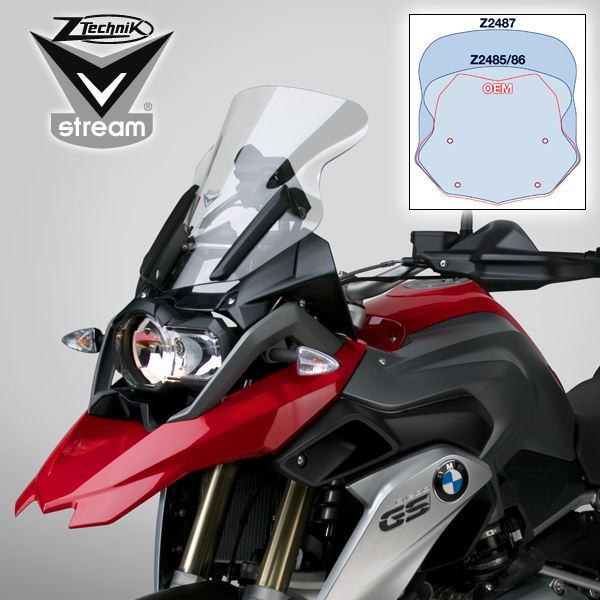 Szyba ZTechnik VStream Z2486 - National Cycle BMW R1200GS LC 13-