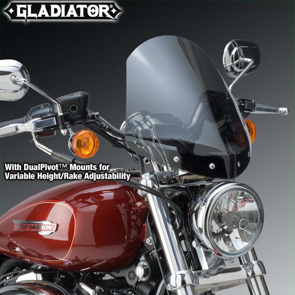 Szyba Gladiator® N2708 - National Cycle Harley-Davidson XL883C Sportster Custom 96-03