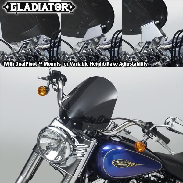 Szyba Gladiator® N2713 - National Cycle Harley-Davidson FLSTFB Fat Boy 07-11