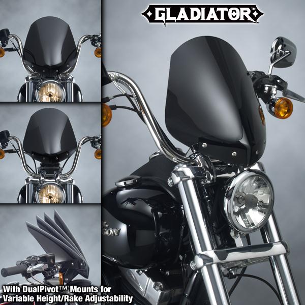 Szyba Gladiator® N2703 - National Cycle Harley-Davidson FXR / FXRS Low Rider 82-94