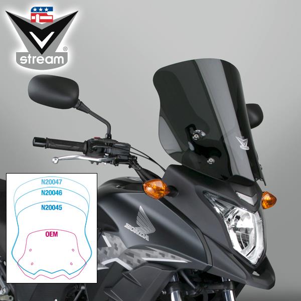 Szyba VStream N20045 - National Cycle Honda CB500X 13-