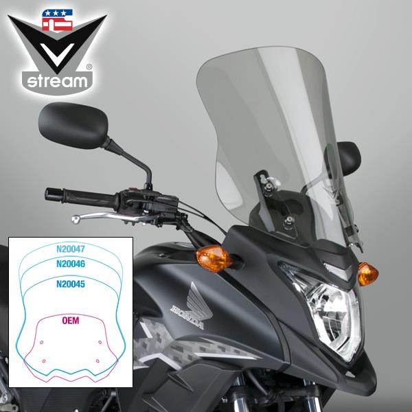 Szyba VStream N20046 - National Cycle Honda CB500X 13-