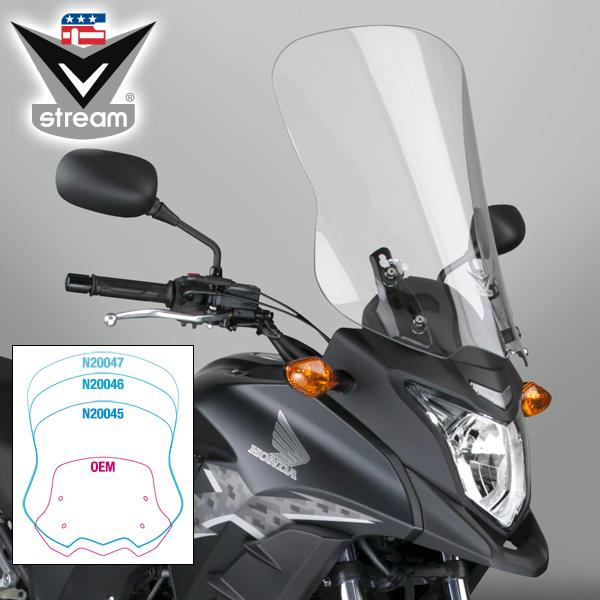 Szyba VStream N20047 - National Cycle Honda CB500X 13-