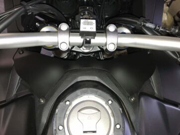 Honda Africa Twin CRF 1100 FORKSHIELD STANDARD BLACK